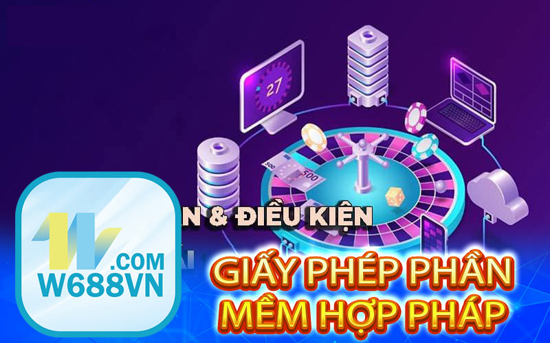 Tính hợp pháp về giấy phép của nhà cái W688